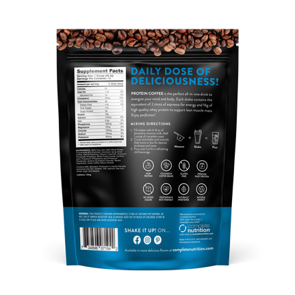 Complete Roast High Protein Coffee - French Vanilla - All Natural