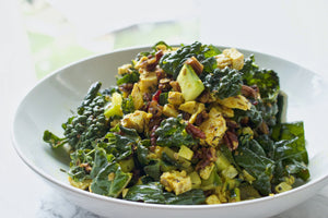 Curried Chicken Salad with Maple Sriracha Pecans Recipe