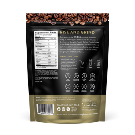 Complete Roast High Protein Coffee - Caramel Macchiato