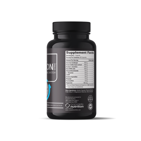 Medium stimulant, appetite suppressing, fat burning bundle