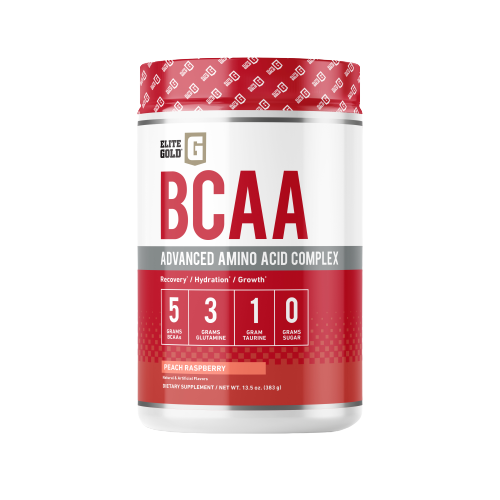 Elite Gold BCAA Advanced Amino Acid Complex - Peach Raspberry