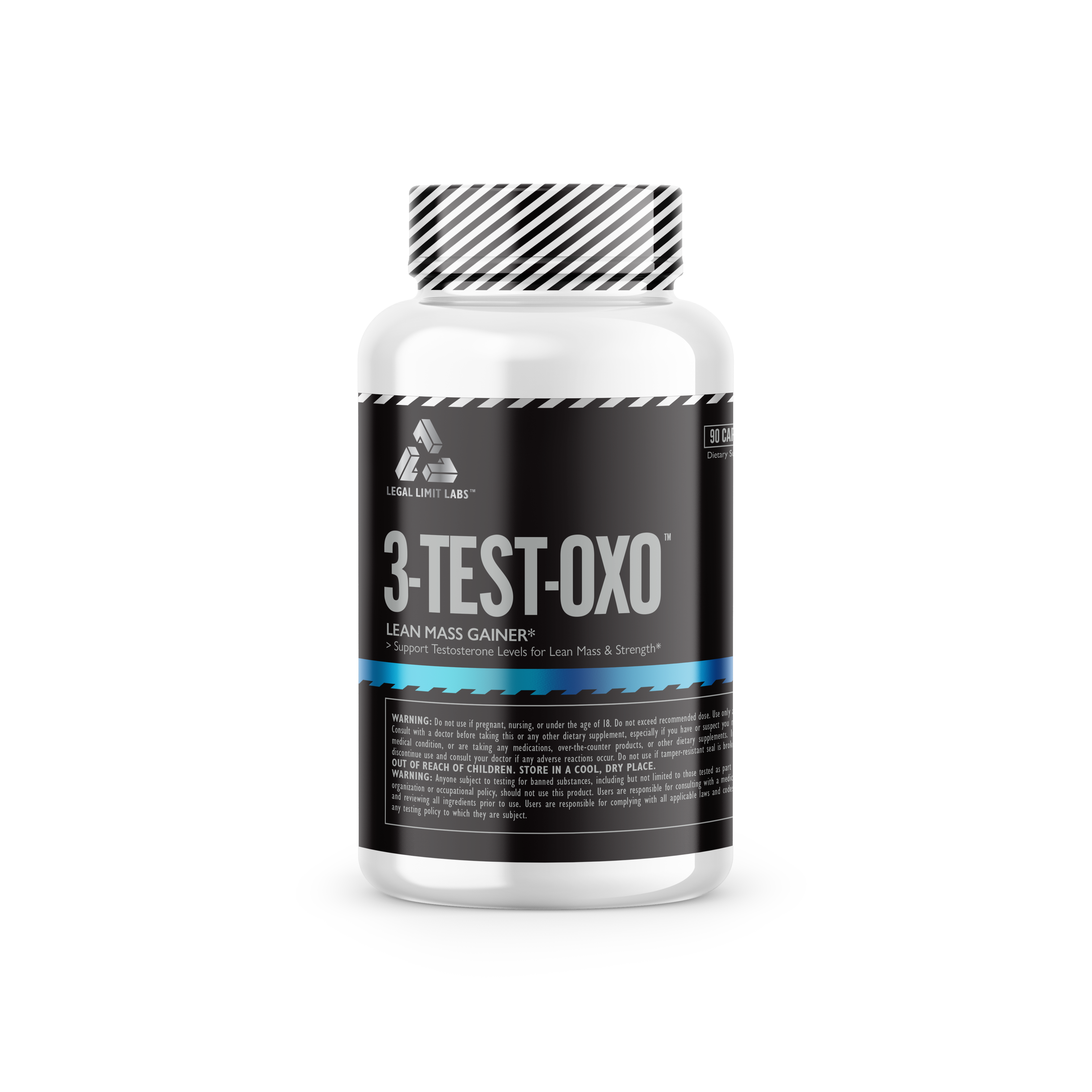 3 TEST OXO Lean Mass Gainer by Legal Limit Labs