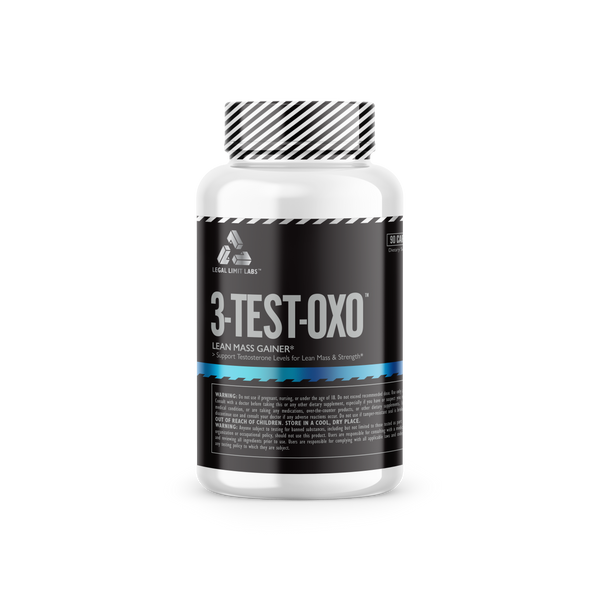 3 TEST OXO Lean Mass Gainer by Legal Limit Labs
