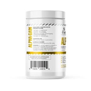 Alpha Gain Lemon Lime- Phosphatidic Acid, HMB, L-Leucine, & Creatine