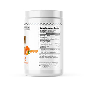 Alpha Gain Mandarin Orange- Phosphatidic Acid, HMB, L-Leucine, & Creatine