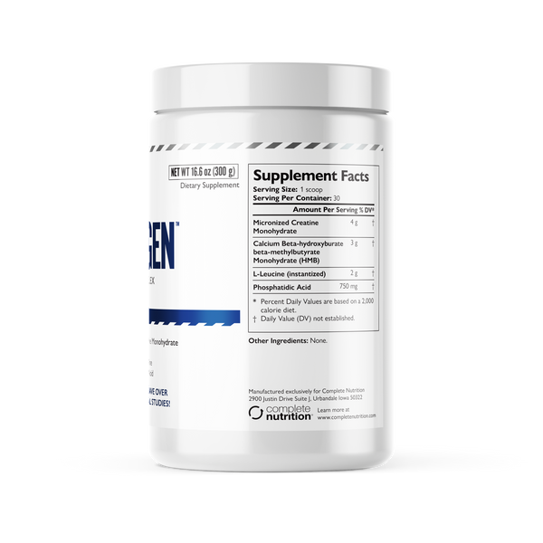 LLL Alphagen- Phosphatidic Acid, HMB, L-Leucine, & Creatine