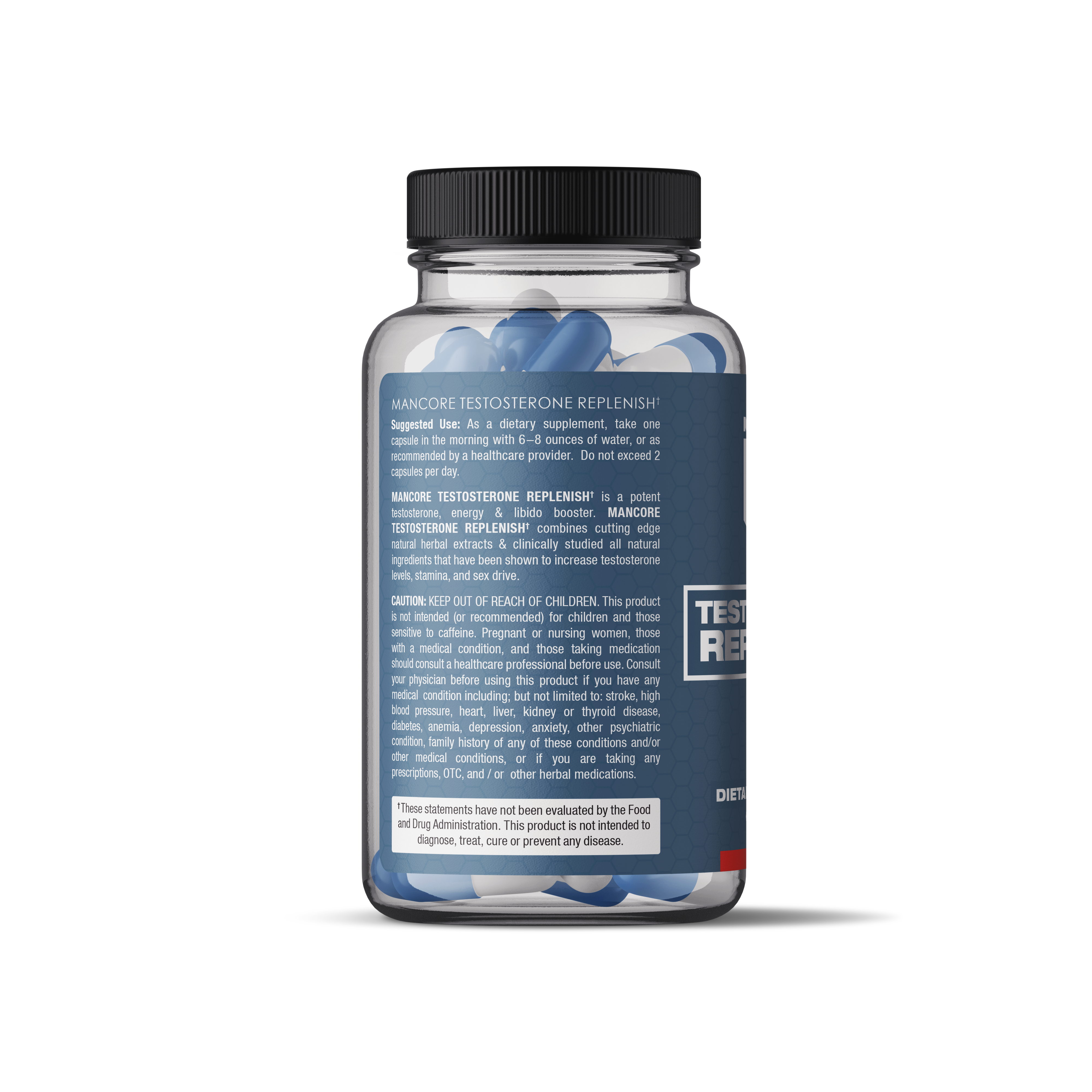 Mancore Mancore Testosterone Replenish – Complete Nutrition