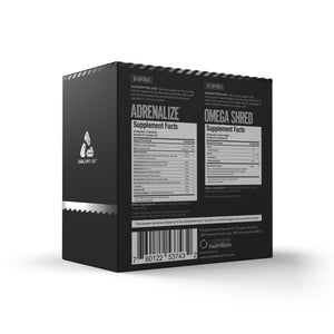 SHRED STACK 30-Day Fat Burning System Adrenalize & Omega Shred