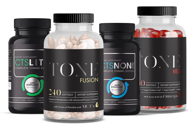 Low stimulant, appetite suppressing, fat burning bundle