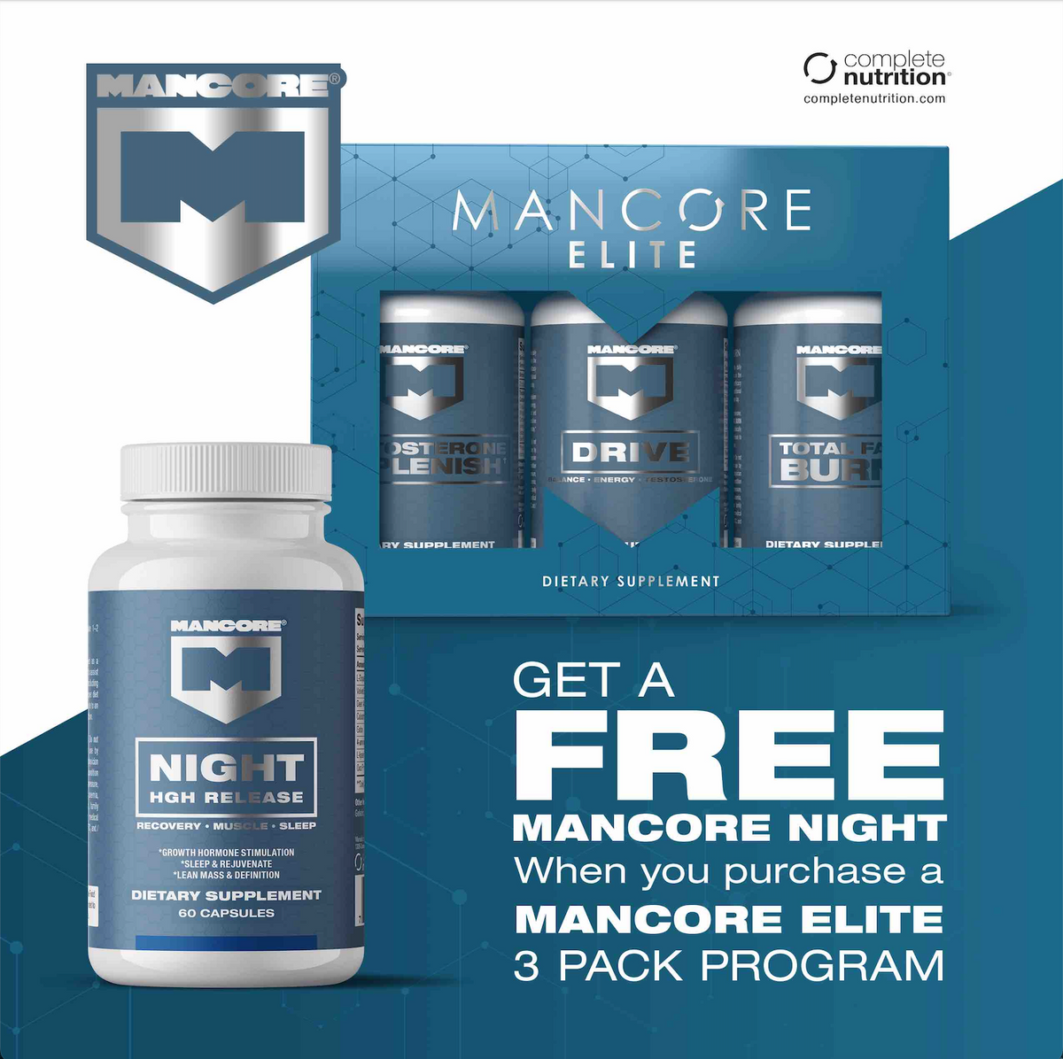 Mancore Complete Nutrition Supplements to Fit Your Lifestyle