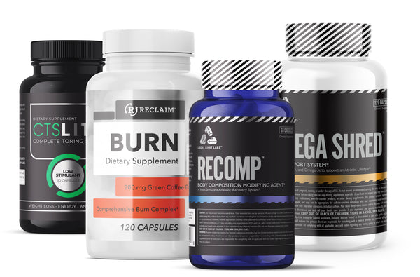 Mid stimulant, muscle building, fat burning bundle