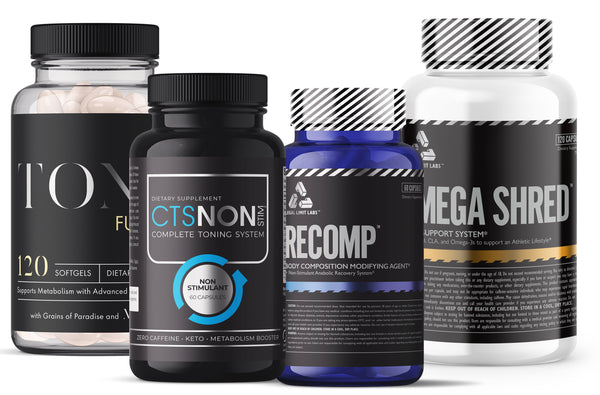 Non stimulant, muscle building, fat burning bundle