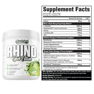 Rhino Pre-Workout Sports Edition