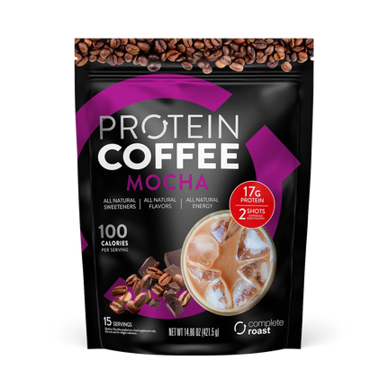 Complete Roast High Protein Coffee - Mocha Latte - All Natural