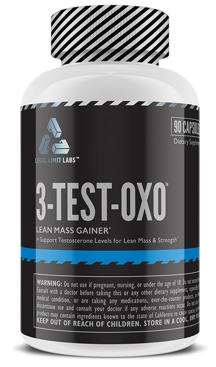 Legal Limit Labs 3-TEST-OXO Lean Mass Gainer