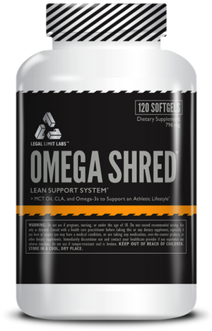SHRED STACK 30-Day Fat Burning System Adrenalize & Omega Shred