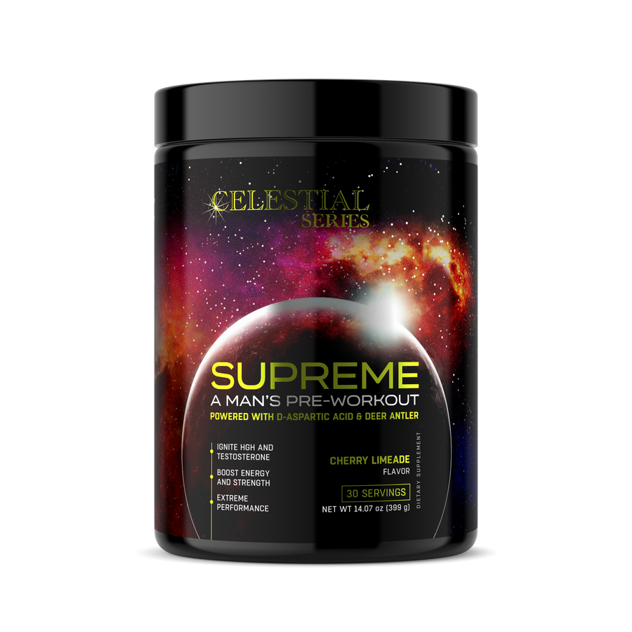 SUPREME PRE-WORKOUT FOR MEN - Cherry Limeade