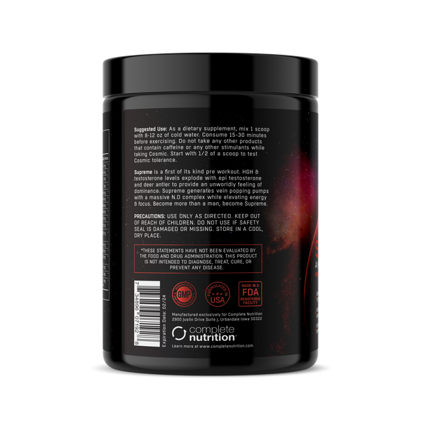 SUPREME PRE-WORKOUT FOR MEN - Rocket Bomb Punch