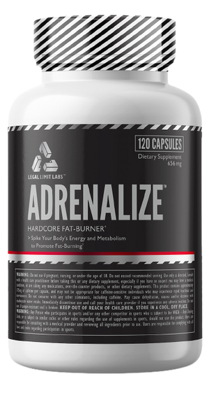 Legal Limit Labs ADRENALIZE Hardcore Fat Burner