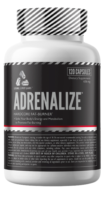 Legal Limit Labs ADRENALIZE Hardcore Fat Burner