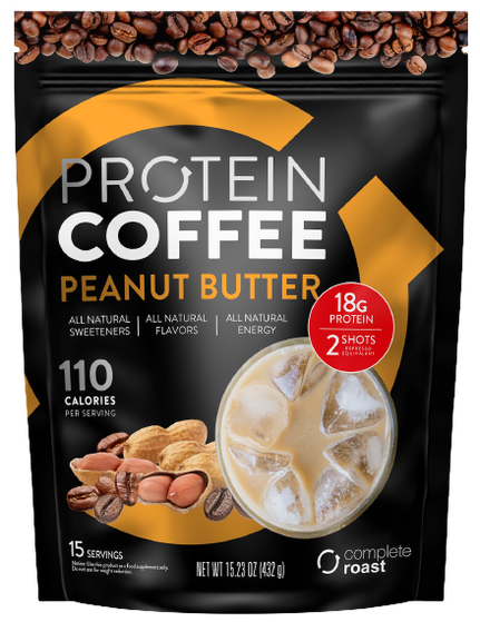 Complete Roast High Protein Coffee - Peanut Butter - All Natural